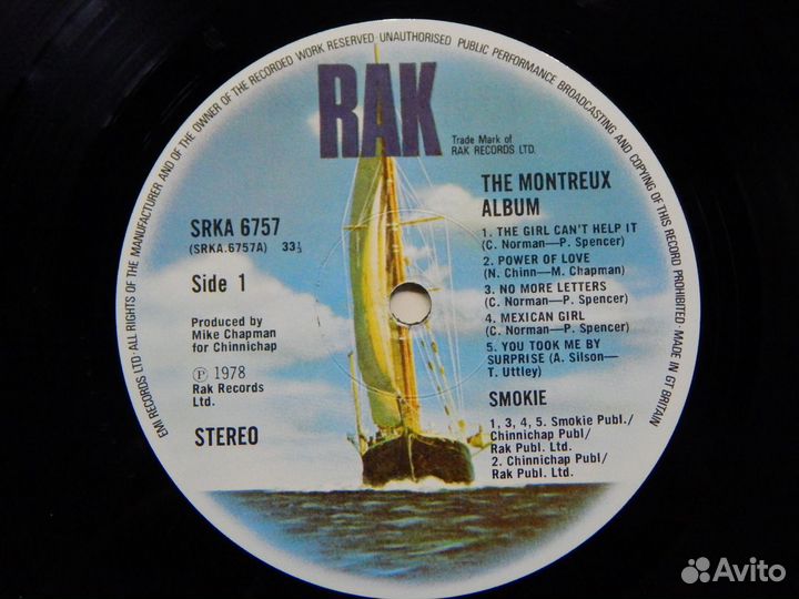 Smokle-The Montreux Album LP. Англия