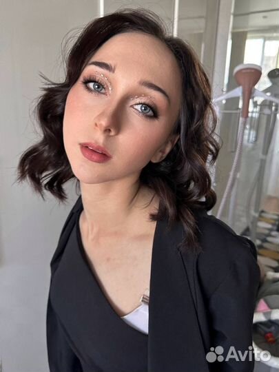 Укладка и макияж