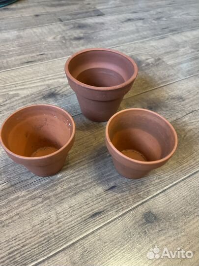 Горшок для цветов глина