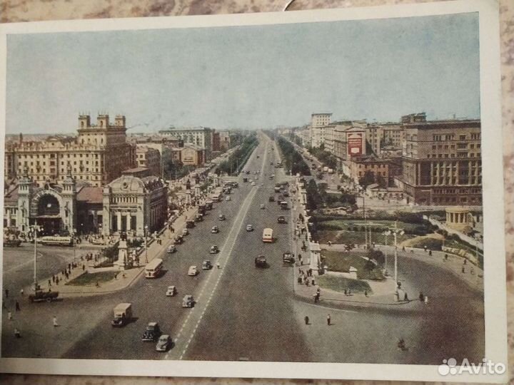 Набор открыток Виды Москвы 1956г