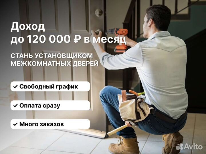 Мастер по установке межкомнатных дверей