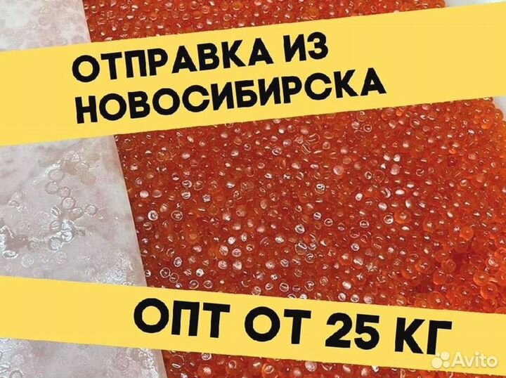 Красная икра кеты