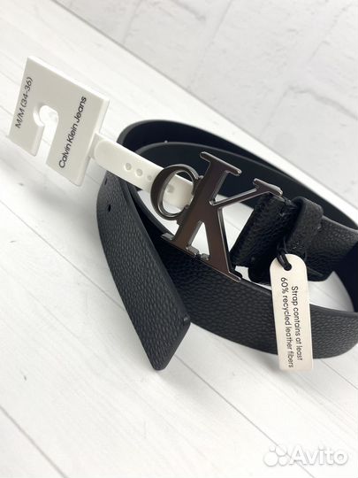Ремень мужской calvin klein М оригинал