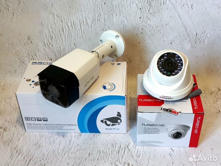 Комплект AHD видеонаблюдения на 4 камеры 2Мп