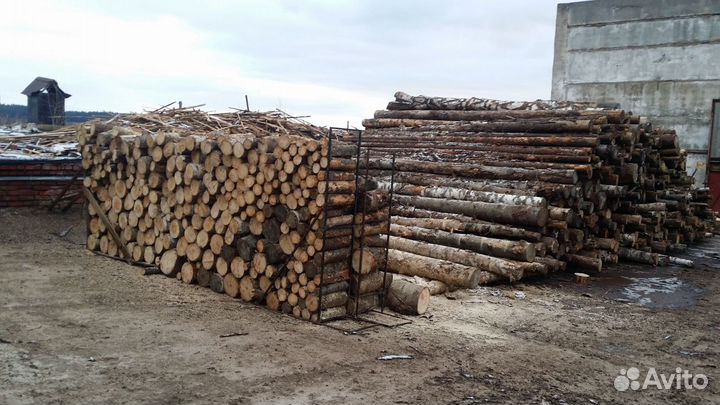 Дрова колотые сухие