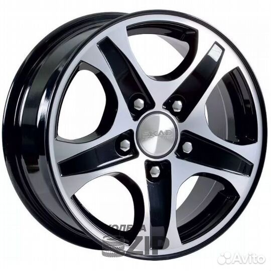 Скад Калипсо 6.5x16 5*139.7 ET43 DIA98.5 Алмаз Ли