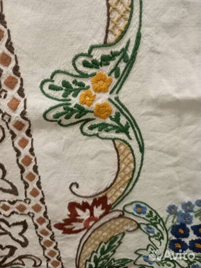 Скатерть ручная работа Германия Винтаж