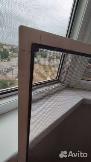 Москитная сетка на окно 140х80 см