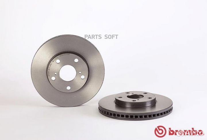 Brembo 09.A386.11 Диск тормозной toyota avensis 01