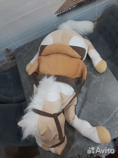 Большая мягкая игрушка,лошадь 120 см