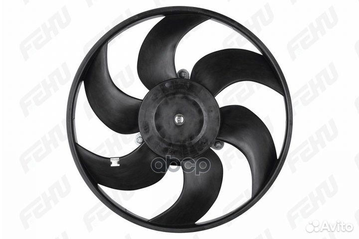 Электровентилятор охлаждения (без кожуха) VAZ