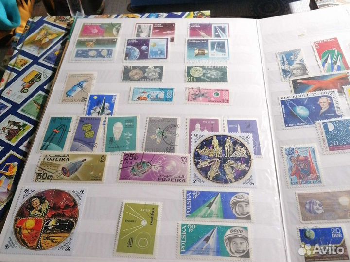 Марки космос