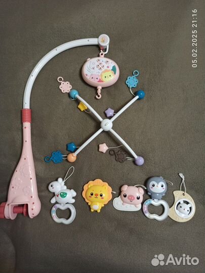 Мобиль на кроватку с проектором