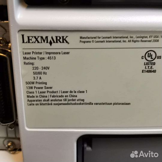 Принтер сетевой lexmark 4513 E360d/dn