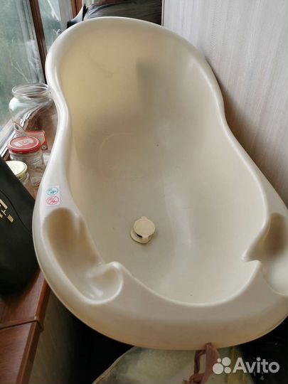 Горшок икеа и ванночка для купания