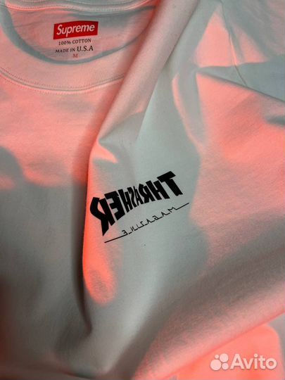 Футболки Trasher x Supreme