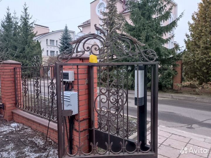 Монтаж автоматики на ворота