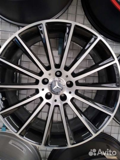 Разноширокие диски на Mersedes r18 5x112 новые
