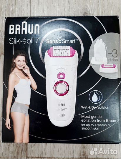 Эпилятор braun silk epil 7