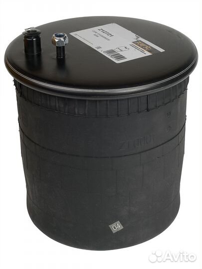 Пневмоподушка со стак. 4884N1P01 1шп.M12 1шт.M16 с