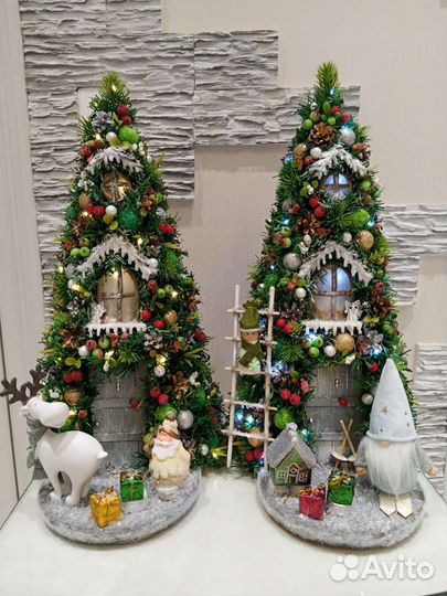 Елка искусственная, ёлка-домик, декоративная елка