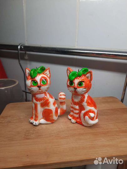 Елочные игрушки ручной работы котики