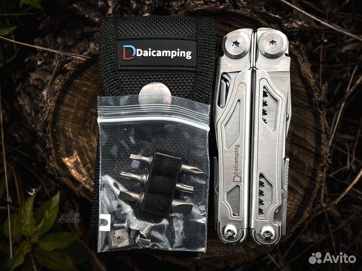 Мультитул Daicamping DL1 Silver Black Bit