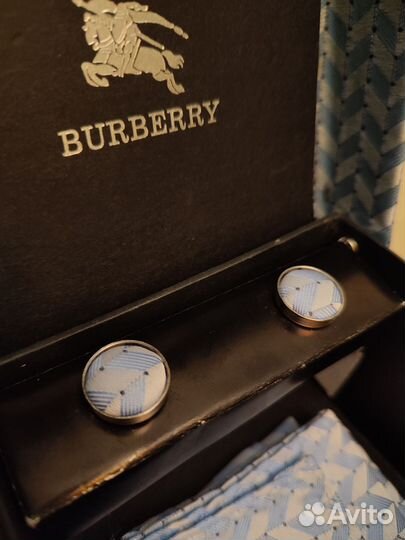 Запонки мужские Burberry