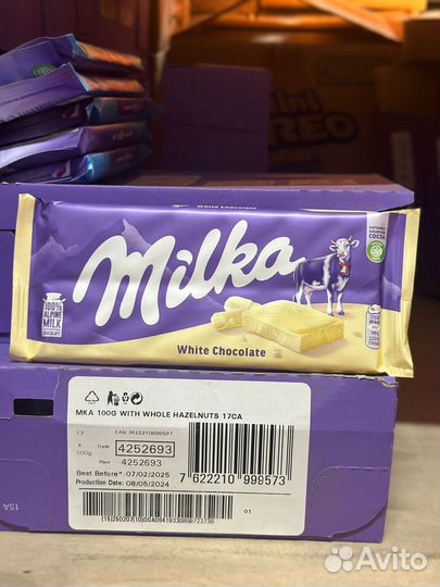 Шоколад Milka