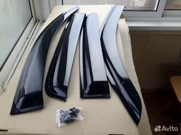 Prado 150 ветровики на окна качество D7NE1