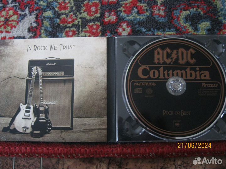 CD диск AC DC 2014г