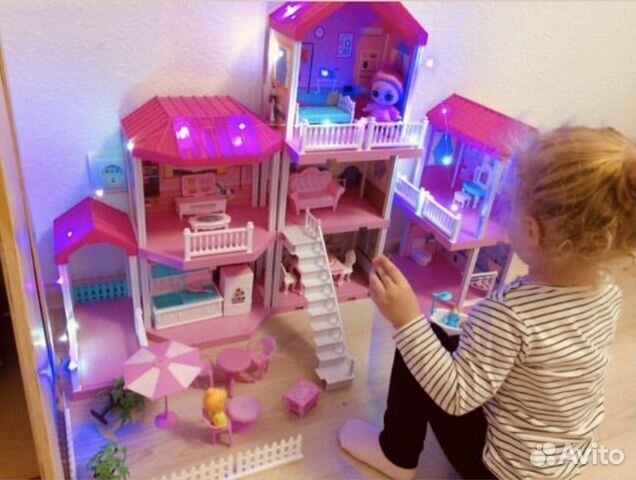 Детский игровой домик для кукол
