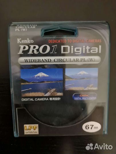 Поляризационный фильтр kenko pro1 digital 67мм