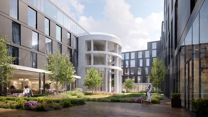 Апартаменты-студия, 30 м², 4/6 эт.