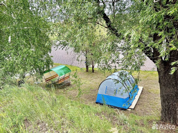 Кемпинг зона у воды