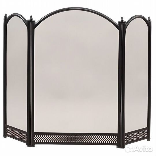 Экран каминный C03325BK (3 секции, 66х85см, черный