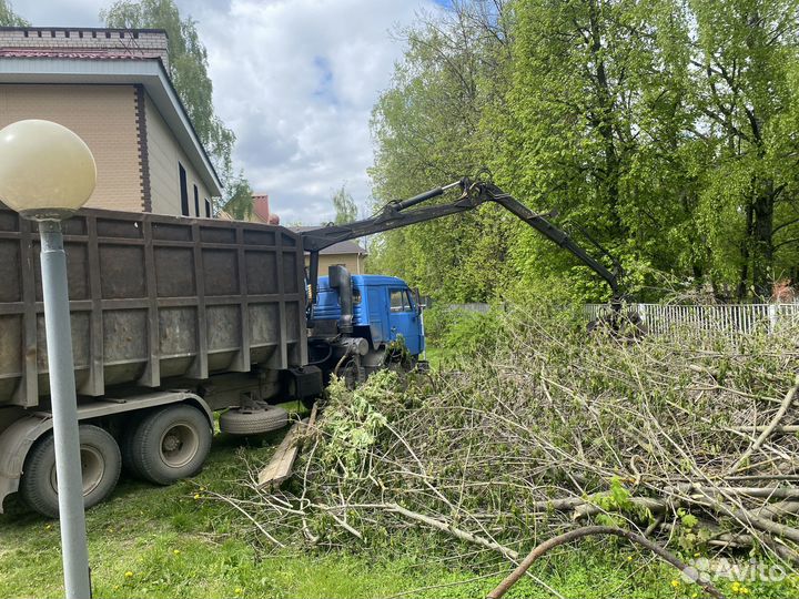Благоустройство участка и расчистка