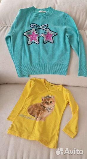 Вещи пакетом на девочку 116-122
