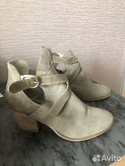 Италия Замшевые туфли Lavorazione Artigiana