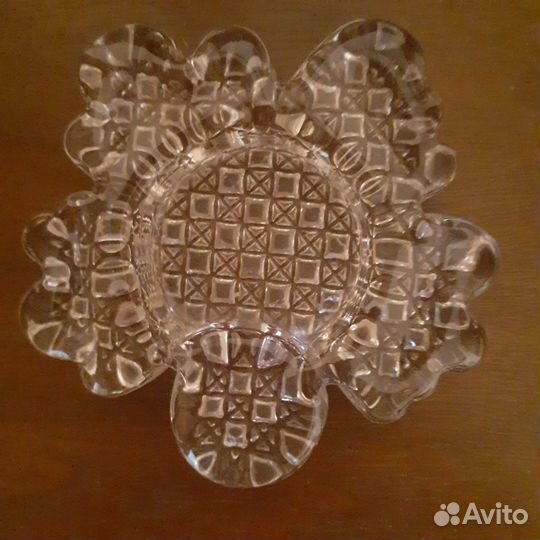 Хрустальная пепельница