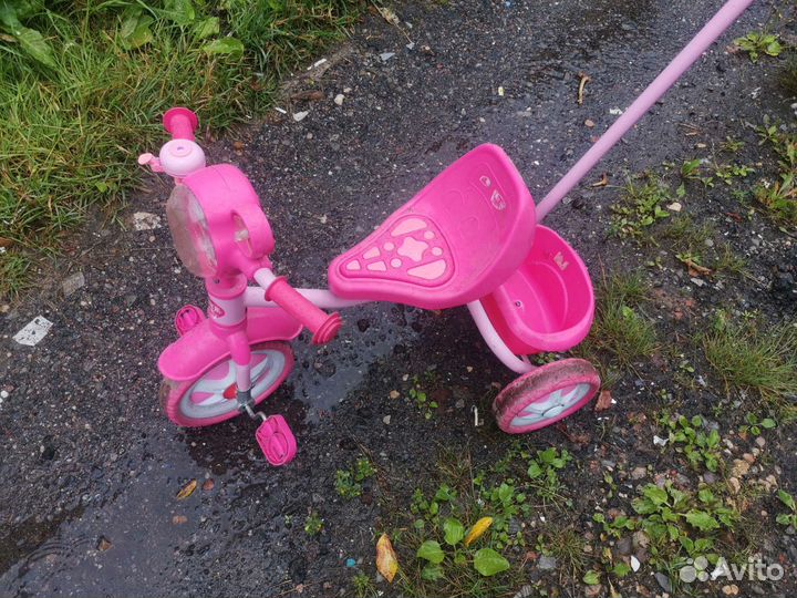 Детский трехколесный велосипед бу