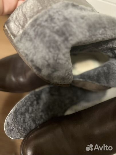Полусапоги зимние 38 размер натуральные