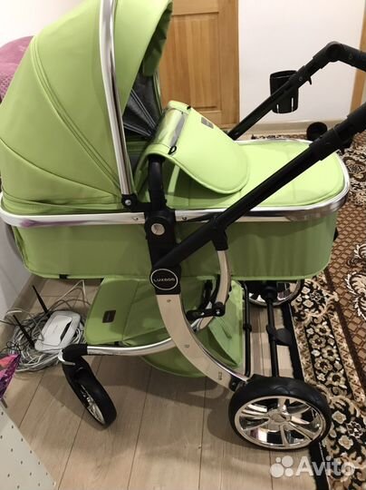Коляска 2 в 1 luxmom новая
