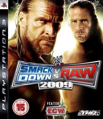 WWE SmackDown vs. Raw 2009 (PS3) Б/У