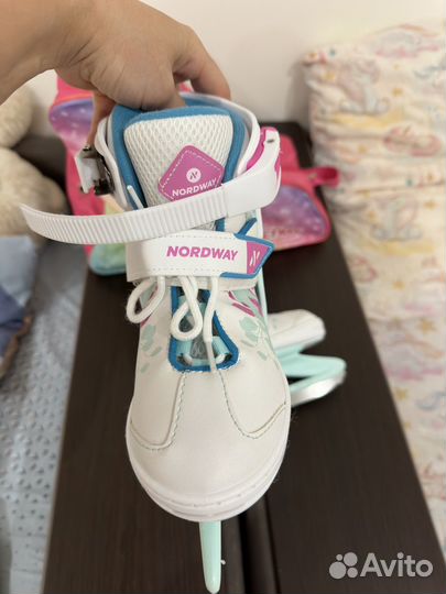 Коньки фигурные детские Nordway р. 31-36