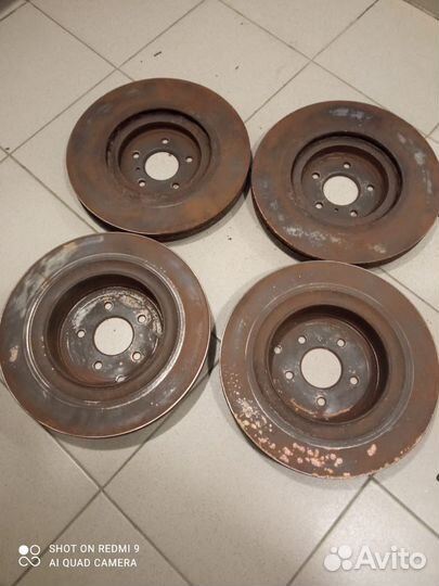 Диски тормозные infinity FX 37S