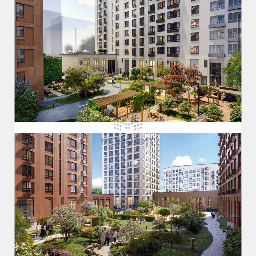 3-к. квартира, 53,4 м², 8/9 эт.