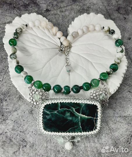 Чокер ручной работы (натуральные камни)