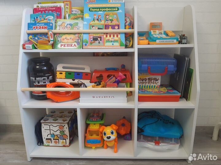 Стеллаж для книг и игрушек Bummi 5 Монтессори