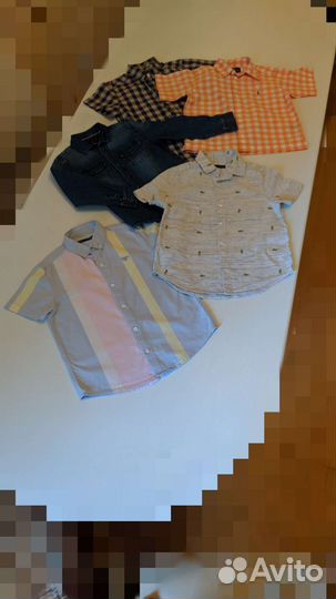 Рубашки next 104, 110, 116